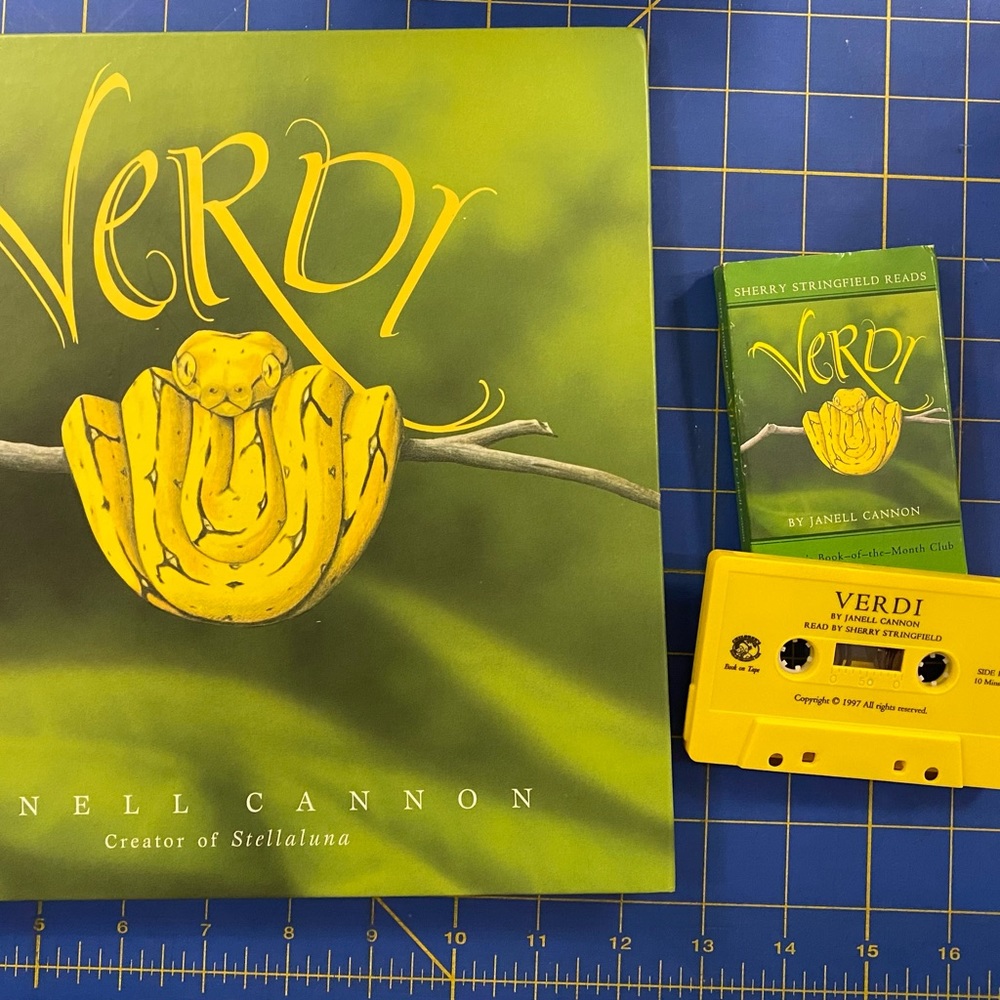 Verdi by Janell Cannon Book/Tape